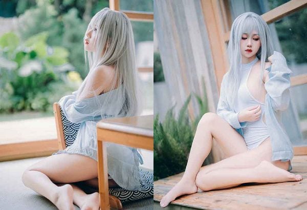 美图精选 | 1879 萌芽儿o0 白泳装