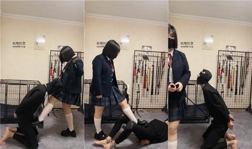可馨大大 | 日系学生女主 重度暴打猥琐奴