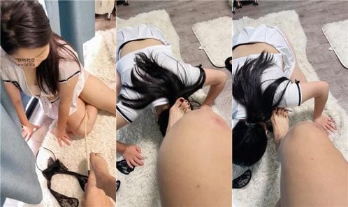 沐沐大大 | 藤条抽母畜 玉足踩虐
