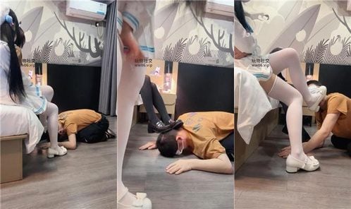 不甜S | 双S洛丽塔 黑丝白丝虐 脏鞋臭袜捂脸踩 耳光 双视角版