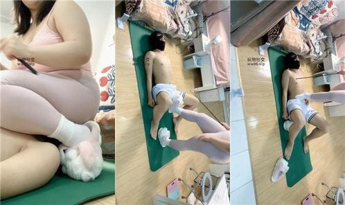 南京新新 |カップルによる乳房虐待、顔面騎乗、白ソックス、足踏み、股間蹴り、鞭打ち、二重視点バージョン