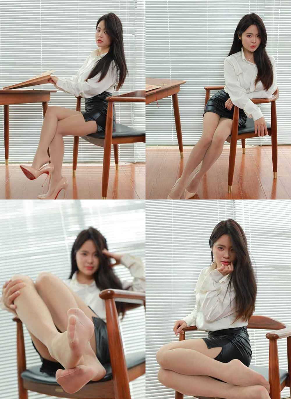 IESS异思趣向 | 丝享家 2001 兔兔 白色OL 上-视频截图