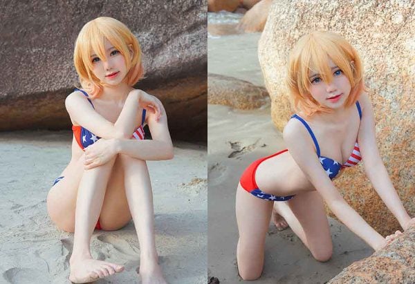 美图精选 | 1897 Sally Dorasnow Mami Nanami Bikini