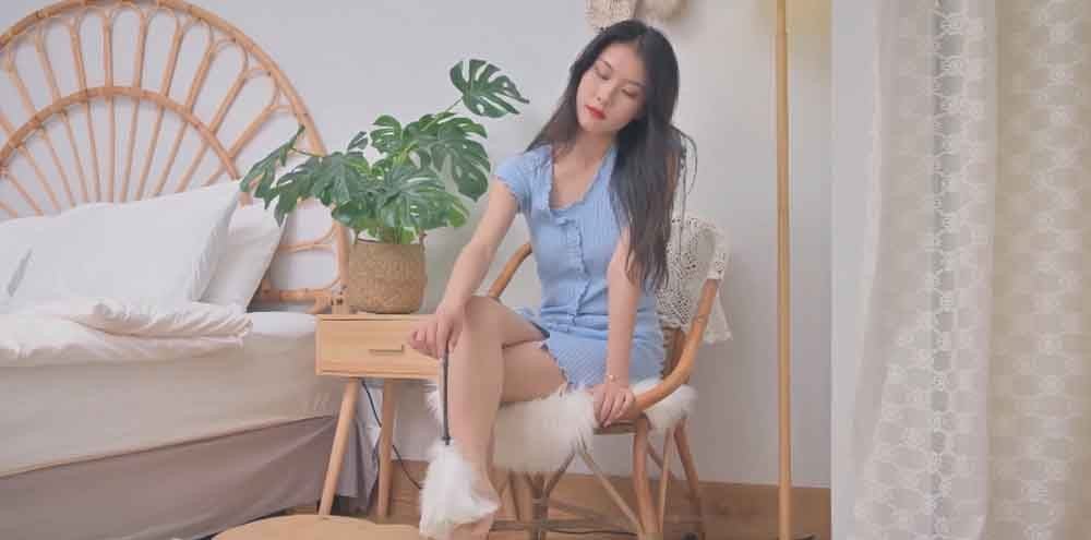SSA丝社 | 视频 素素 SK肉色开裆丝袜 11min 带视频