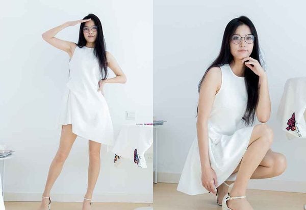 Wulian Media | Fuling sandals with thin flesh-colored silk toes and slightly reinforced barefoot rubber bands and foot-tickling plot with video