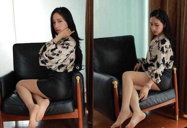 IESS异思趣向 | 丝享家 2030 美子 鱼嘴高跟 下