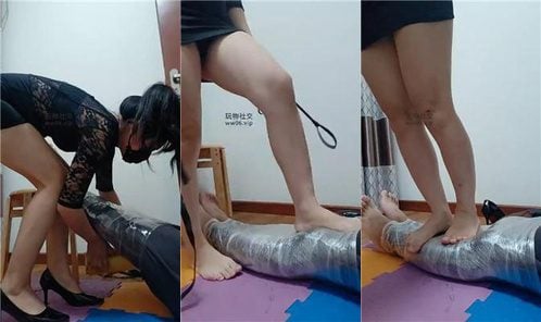Sichun | Plastic wrap binding whipping trampling