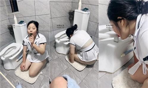 Little Pineapple | My best friend's dog licks the holy water in the toilet, brushes teeth, drinks foot washing water, and eats underwear