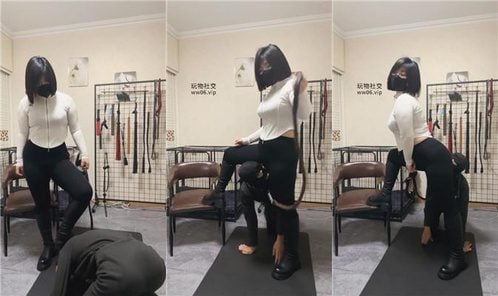 可馨大大 | 转胯狗爬 坐脸窒息 舔脏长靴 虐乳
