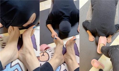 安安sama | 沉浸式 原味玉足狂舔
