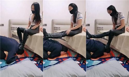 阿雅 | 长靴碾压踩 皮裤坐脸
