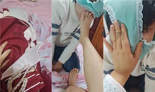 南宁木木 | 可爱妹妹S 内裤套头 玉足狂舔
