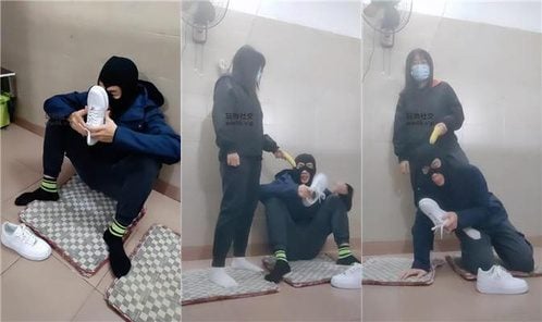 奇了怪了 | 舔脏小白鞋 白袜脚踩