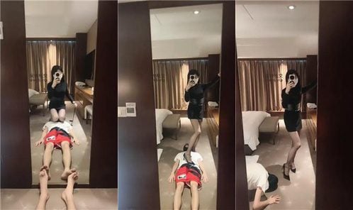 米小糖 | 坐脸窒息 胯下羞辱 腿绞虐杀