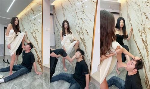麋鹿银儿 | 双S 全网超强深喉 脚耳光踩踏 骑马驯化