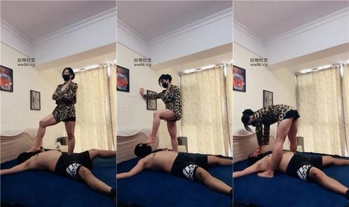 冷颜 | 玉足美腿踩踏 坐脸窒息