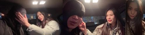 素人挖掘机 | 拖鞋白袜素人女神车内调