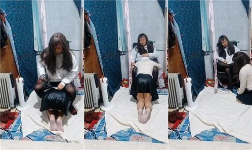 伪娘和人妻 | 黑丝玩虐蓬头垢面的骚奴