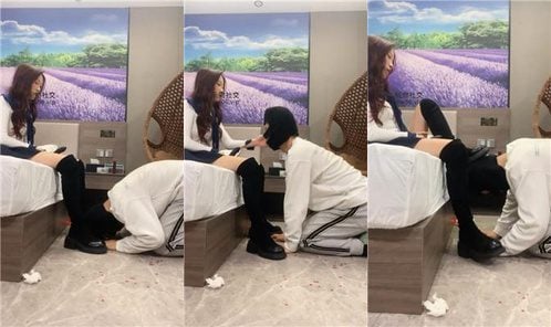 芷琦大大 | 连环踢裆 滴蜡 跪舔长靴裸足 狗链遛狗