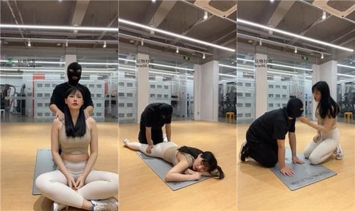 松紫大大 | 健身房暴力虐打猥琐教练