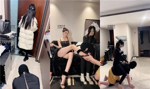 04 Couples | Double S My shy girlfriend came to visit me and flirted with me
