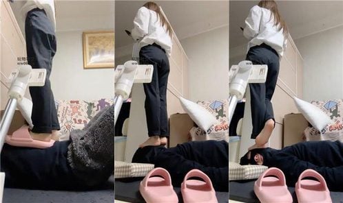 An Ansama | High heels full body trampling and sucking toes