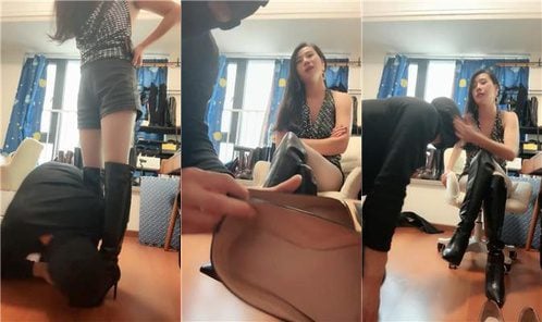 Alice | Long boots, high heels, trampling, white shoes, kicking, strangling, suffocating, slapping, full version