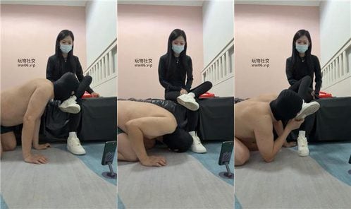 樱木花椒 | 清理超脏鞋底白袜 强制闻白袜 双视角版