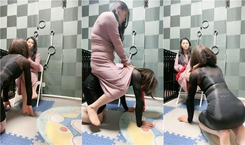 盈盈 | 五花大绑变装奴踩虐鞭打