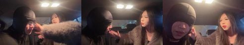 素人挖掘机 | 开发素人车内调 抽耳光揪耳朵 雪地靴踩 完整版