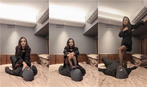 Annaa | 黑丝捂脸 掐脖窒息 坐脸腿绞