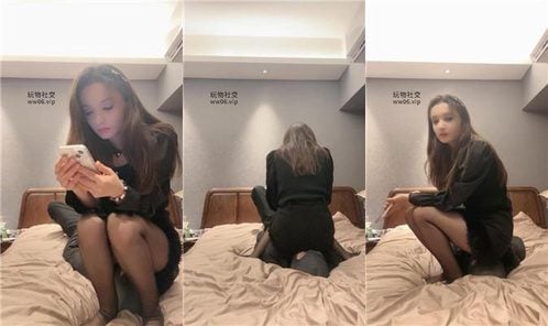 Monkey Song | Mixed race beauty with black stockings and beautiful legs steps on face and suffocates