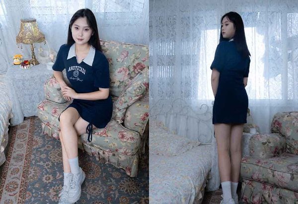 Tianyu Photography | NO 138 Potato sneakers, white cotton socks, bare feet with video with video