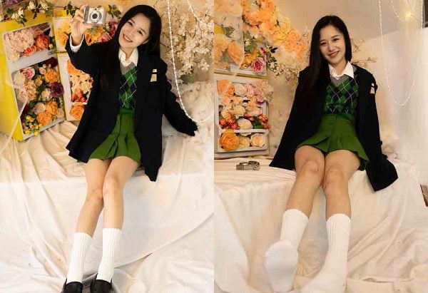 Tianyu Photography | NO 139 Lanlan leather shoes white cotton socks barefoot with video with video