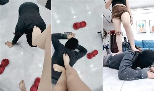 Teacher Li | Feeding underfoot, humiliation, full body weight trampling