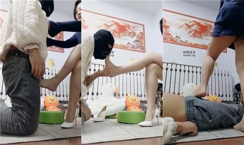 倾城 | 高跟肉丝美腿狂舔踩踏