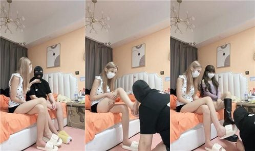 Yiwei | Double S sisters punish their brother with their feet (Double Perspective Edition)