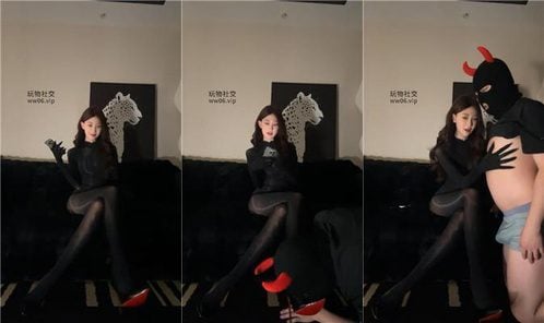 04 Couple Main | Car Model Goddess S high heels black silk stepping on breasts riding horse licking stinky feet