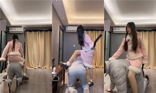 狗哥 | 高贵可爱主 皮鞋白袜碾压踩