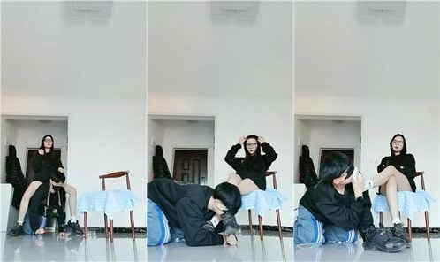 皮皮 | 绿帽男友伺候我幽会回家