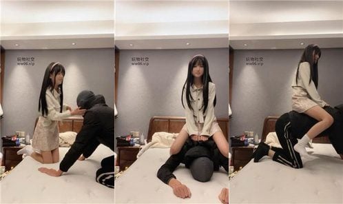 Monkey Song | Shy sister S white socks trample slapping riding face sitting suffocation