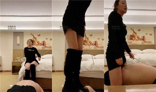 白兔 | 双S 长靴白袜虐杀 藤条抽 喂漱口水