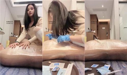 Looking back | Mummy's full breast torture and trampling