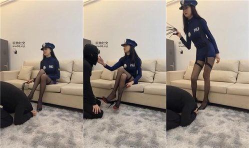 千千 | 腿绞窒息 鞭打 黑丝高跟踩踏
