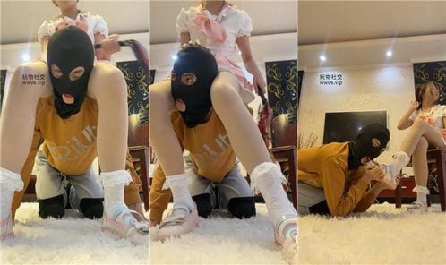 ヨンシー | 白いプリンセスソックス、嗅ぐ、舐める、乗る、踏みつける、顔に座る