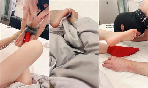 黛樱 | 玉足喂酸奶 虐乳踢裆 红袜子诱惑 双视角版