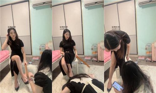 小凤梨 | 戒尺惩戒小三