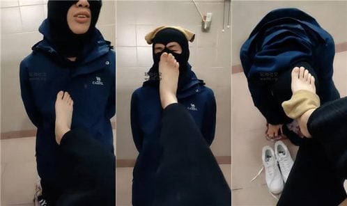 Weird | Original shoes and socks humiliate horny slaves