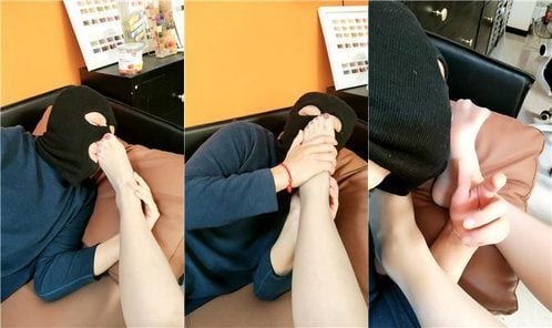 柠檬酸酸 | 发骚狗闻舔肉丝臭脚