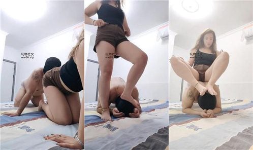 李老师 | 骑马 裸足踩踏 脚耳光